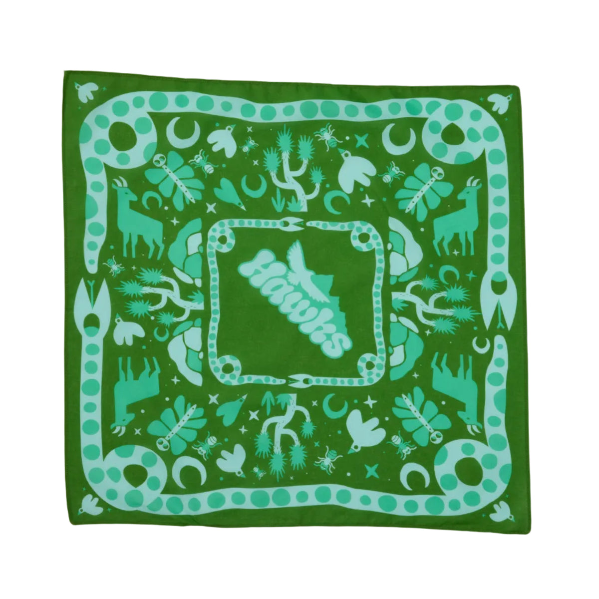 HAWKs Classic Bandana - moss