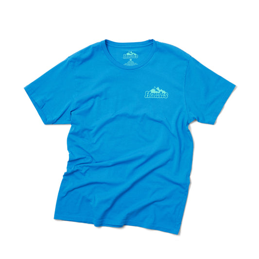 Hiking Adventures Tee Adult - Glacier Blue