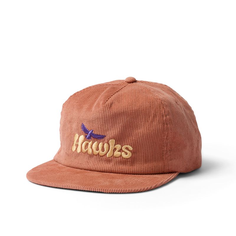 Corduroy HAWKs Hat - Clay