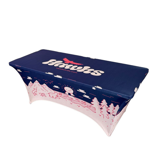 HAWKs 6' Stretch Table Cover