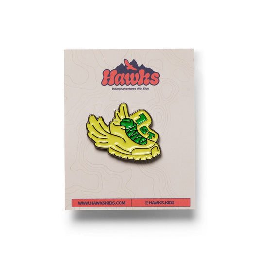 1st Hike Enamel Pin