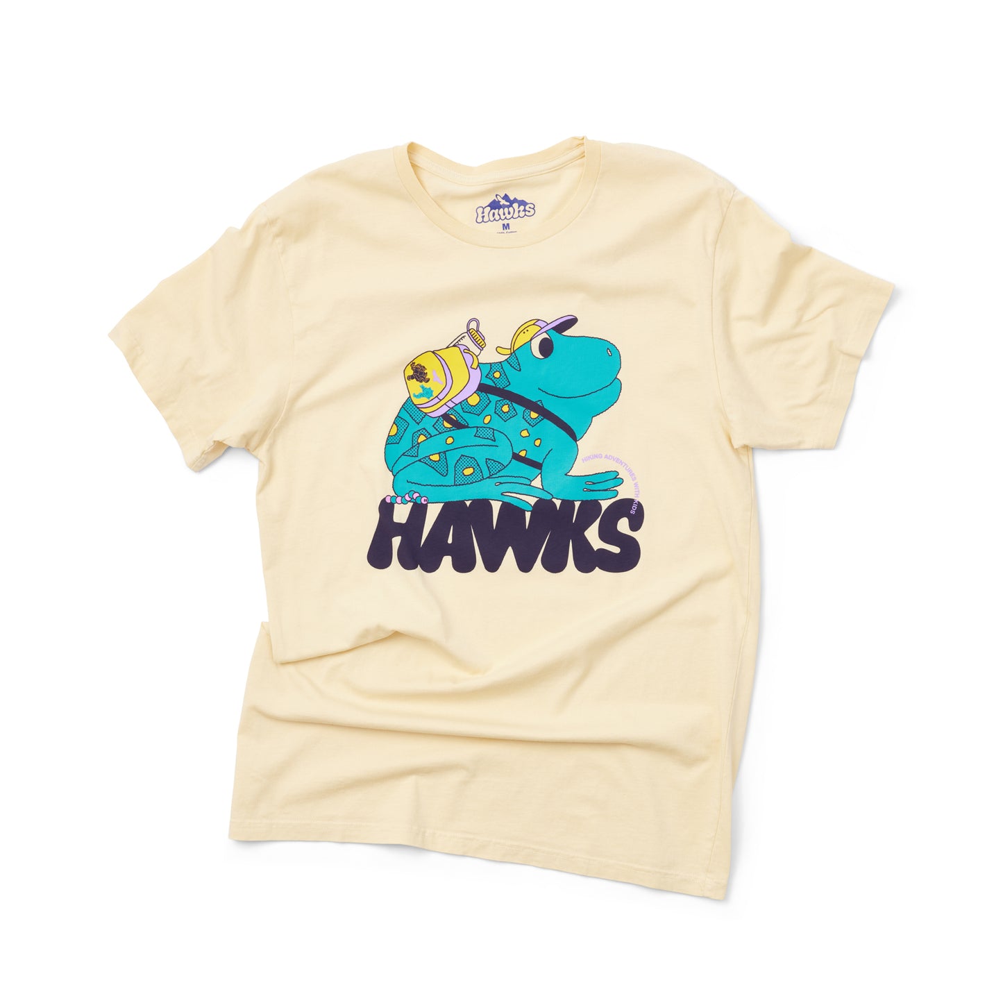 Hawks Frog Tee Adult - Cloud