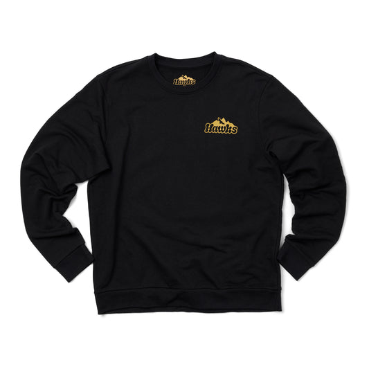 Hiking Adventures Sweatshirt Adult - Black