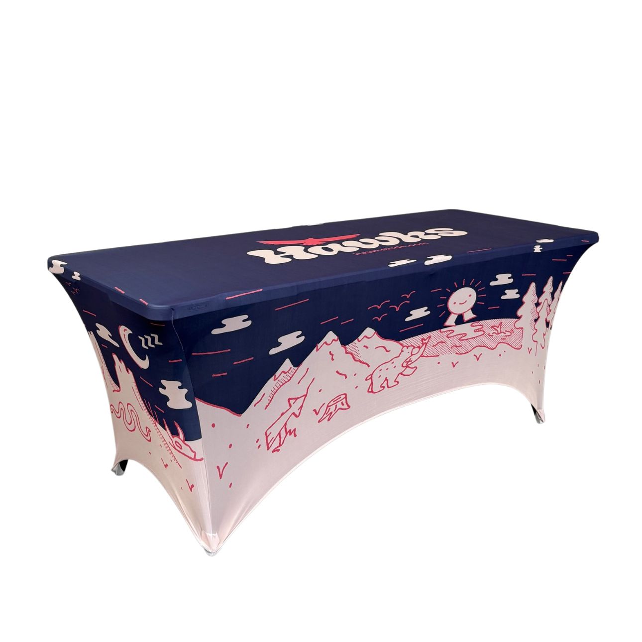 HAWKs 6' Stretch Table Cover