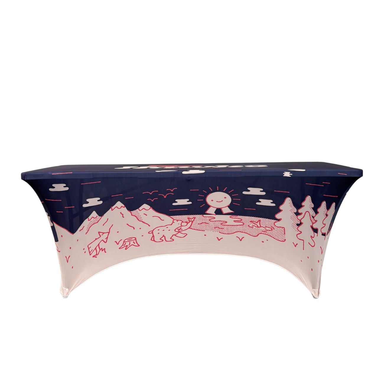 HAWKs 6' Stretch Table Cover