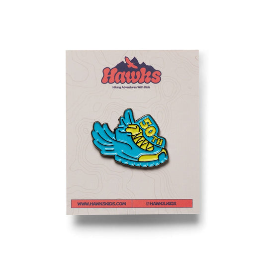50th Hike Enamel Pin
