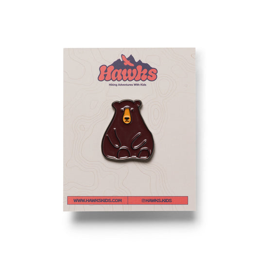 Bear Enamel Pin