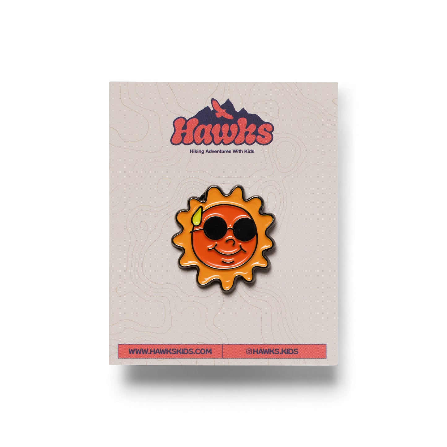 Cool Summer Enamel Pin