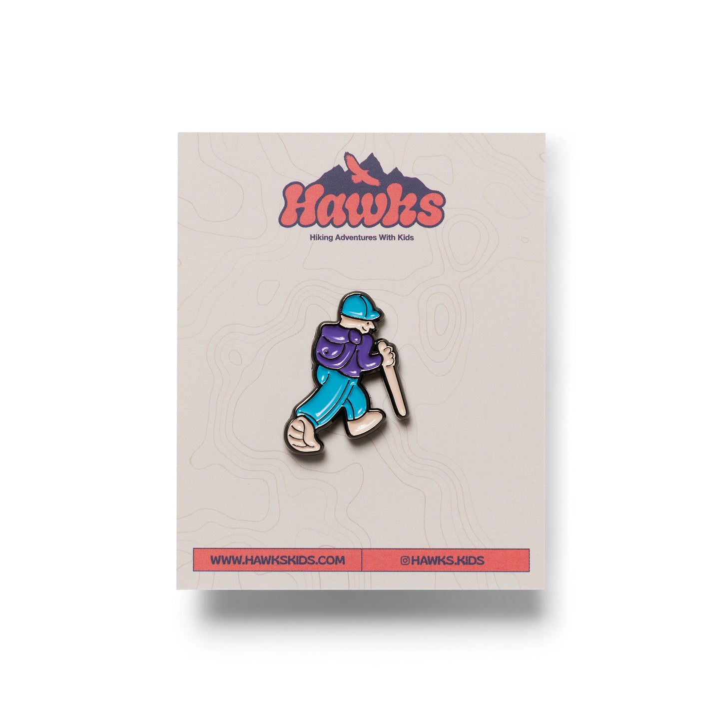 HAWKs Explorer Enamel Pin