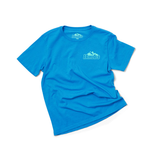 Hiking Adventures Tee Kids - Glacier Blue