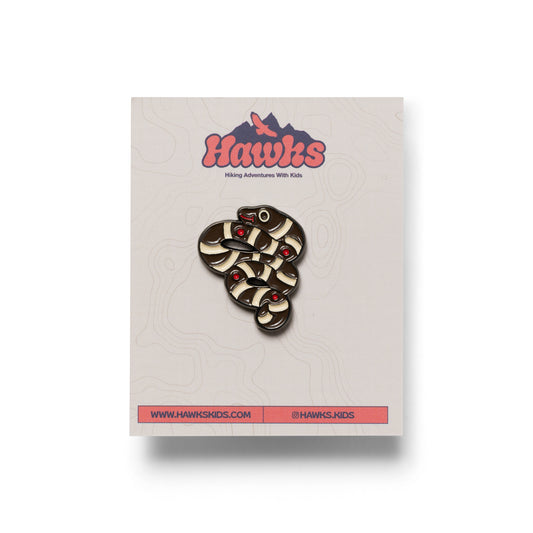 King Snake Enamel Pin