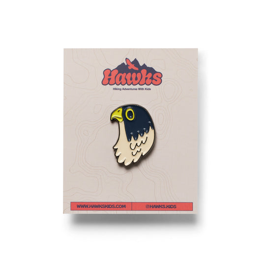 Peregrine Falcon Enamel Pin